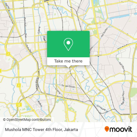 Mushola MNC Tower 4th Floor map