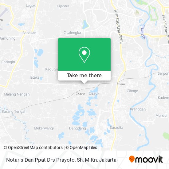 Notaris Dan Ppat Drs Prayoto, Sh, M.Kn map