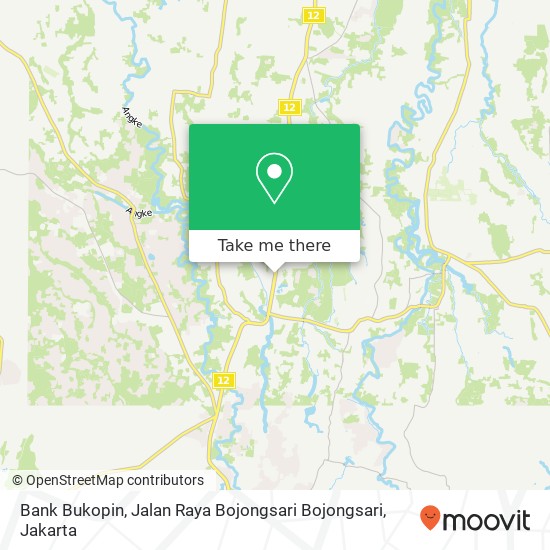 Bank Bukopin, Jalan Raya Bojongsari Bojongsari map