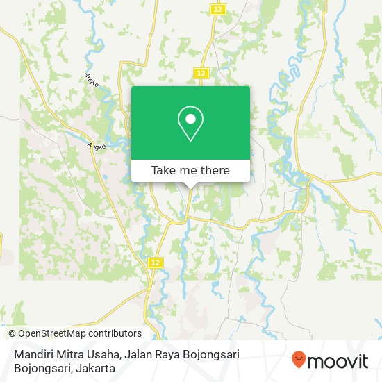 Mandiri Mitra Usaha, Jalan Raya Bojongsari Bojongsari map