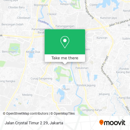 Jalan Crystal Timur 2 29 map