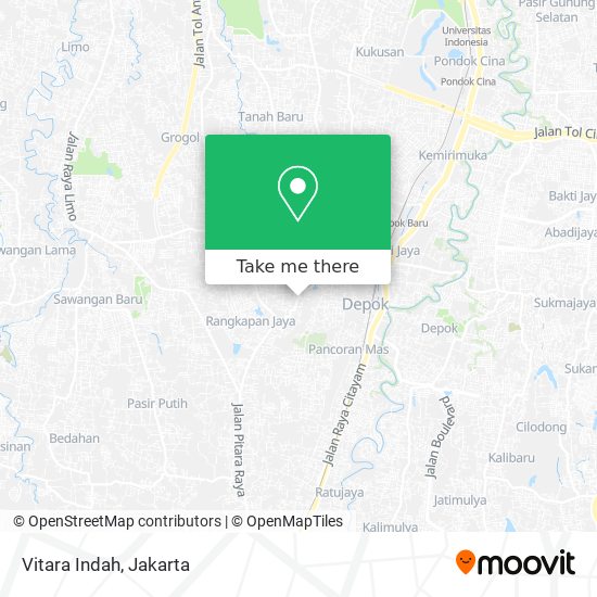 Vitara Indah map