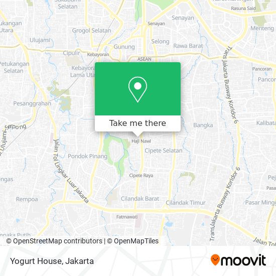 Yogurt House map