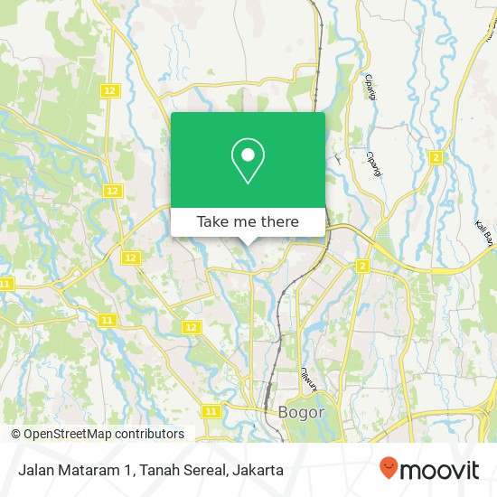 Jalan Mataram 1, Tanah Sereal map