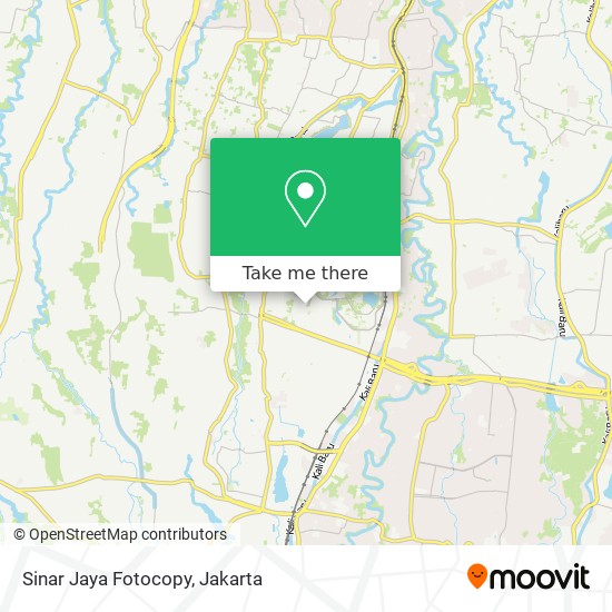 Sinar Jaya Fotocopy map