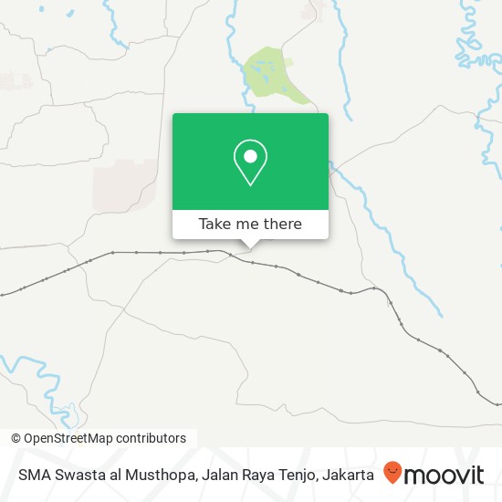 SMA Swasta al Musthopa, Jalan Raya Tenjo map