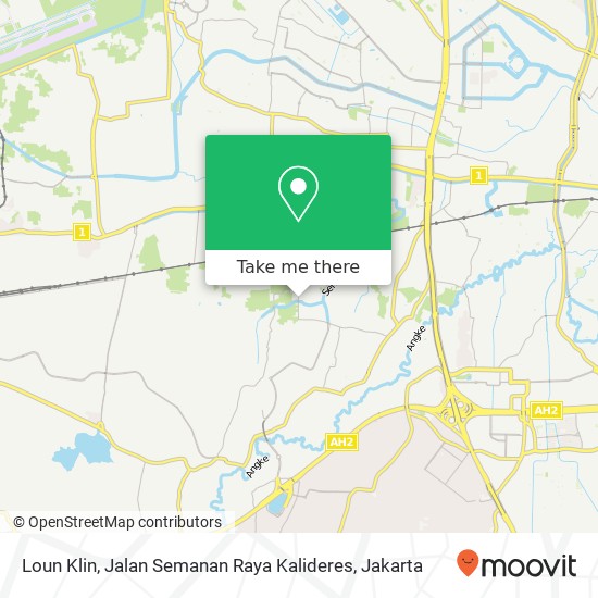 Loun Klin, Jalan Semanan Raya Kalideres map