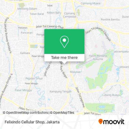 Felixindo Cellular Shop map