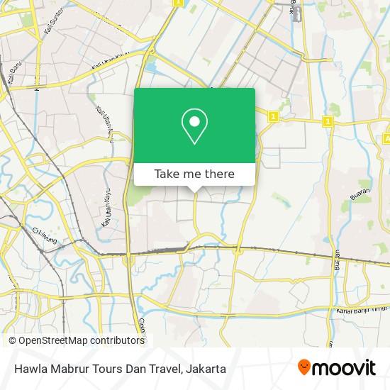 Hawla Mabrur Tours Dan Travel map