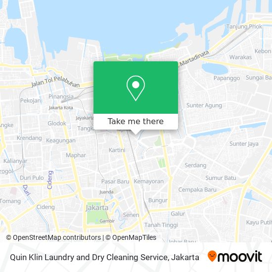 Quin Klin Laundry and Dry Cleaning Service map