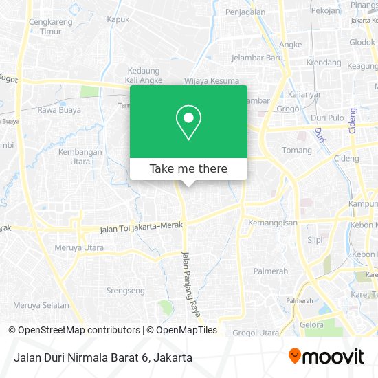 Jalan Duri Nirmala Barat 6 map