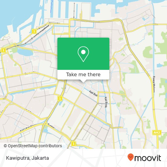 Kawiputra map