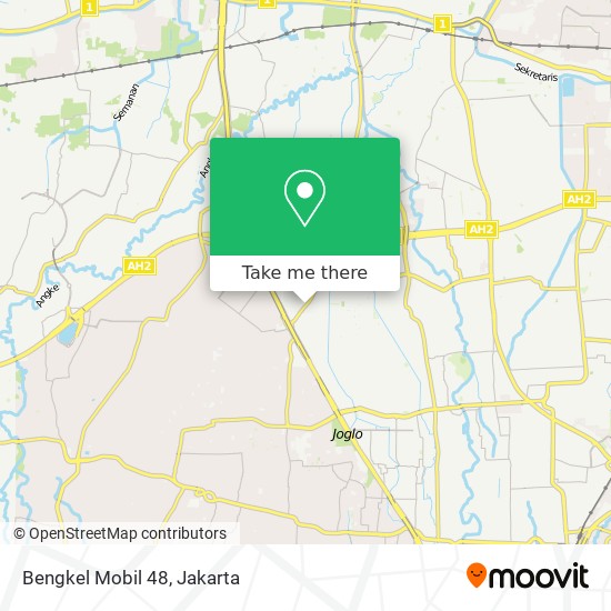 Bengkel Mobil 48 map