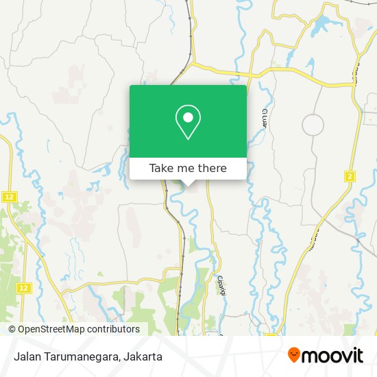 Jalan Tarumanegara map