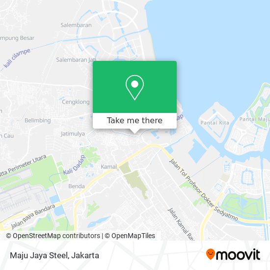 Maju Jaya Steel map