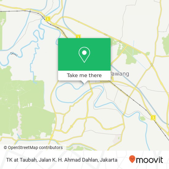 TK at Taubah, Jalan K. H. Ahmad Dahlan map