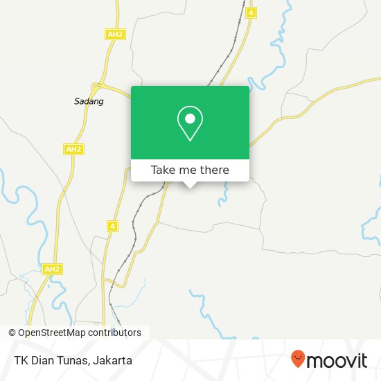 TK Dian Tunas, Perumahan Dian Anyar map