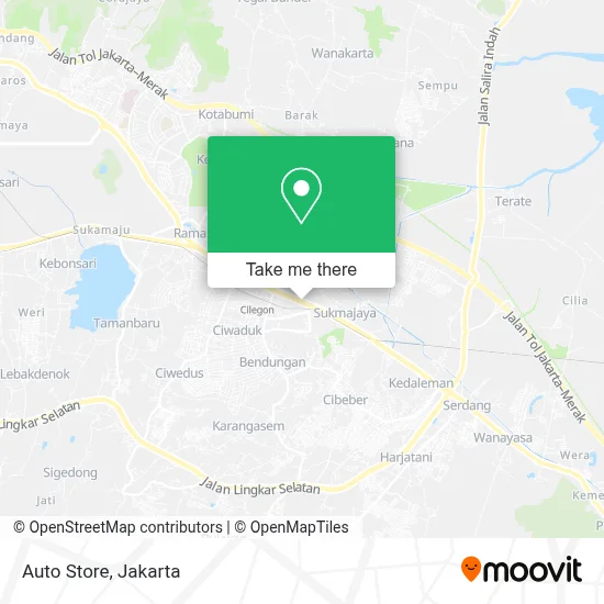 Auto Store map