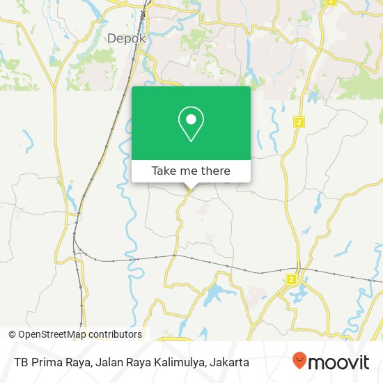 TB Prima Raya, Jalan Raya Kalimulya map