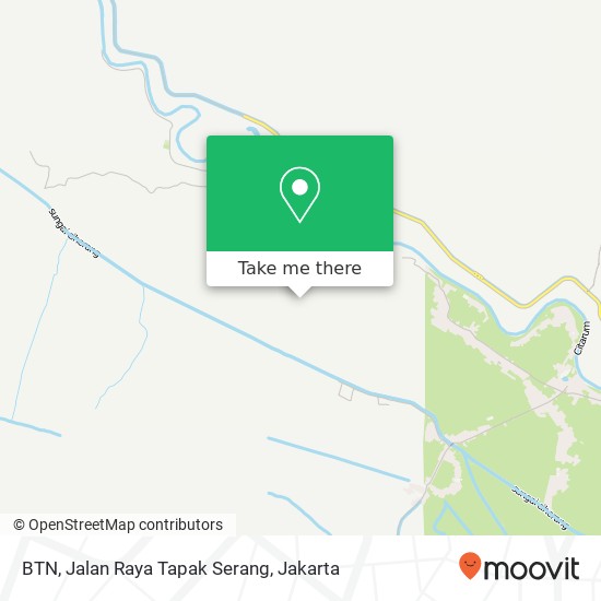 BTN, Jalan Raya Tapak Serang map