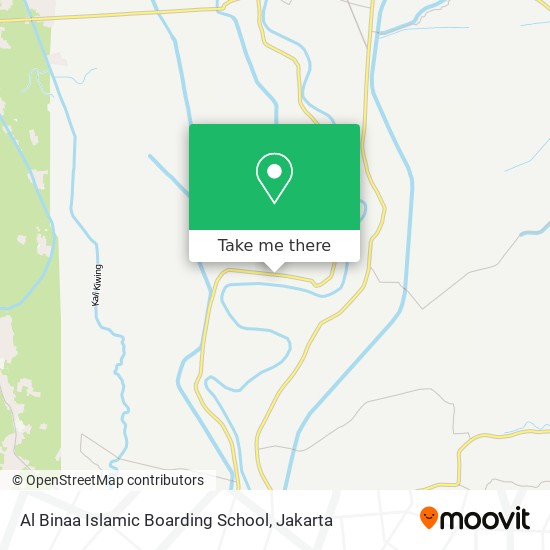 Al Binaa Islamic Boarding School, Jalan Raya Pebayuran map