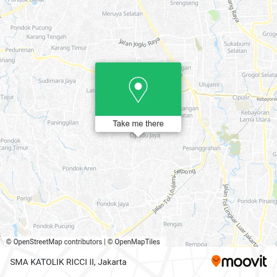 SMA KATOLIK RICCI II map