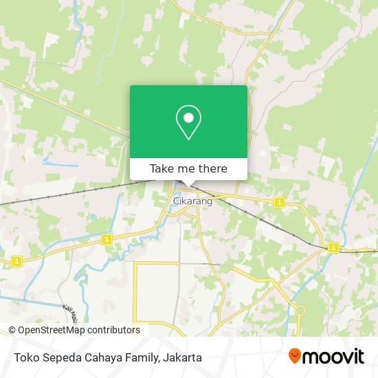 Toko Sepeda Cahaya Family map