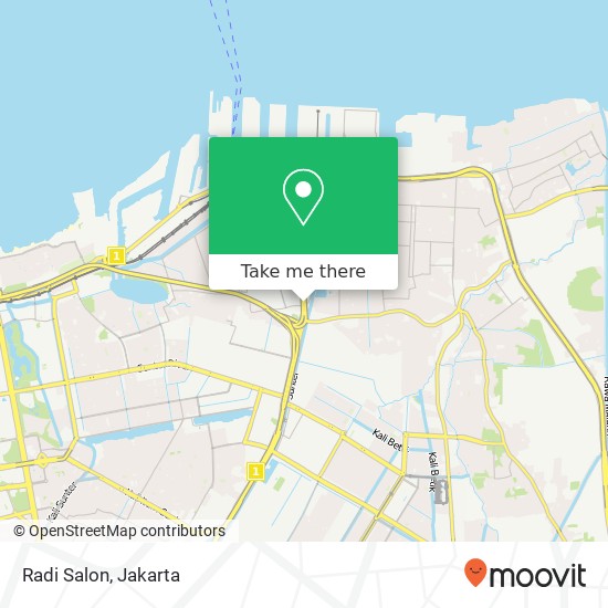 Radi Salon map