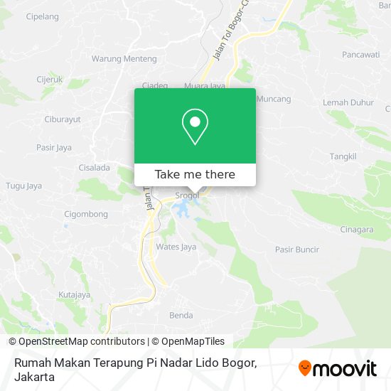 Rumah Makan Terapung Pi Nadar Lido Bogor map