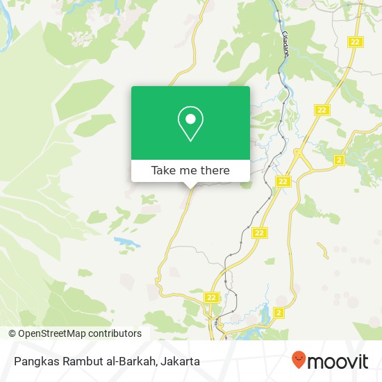 Pangkas Rambut al-Barkah map