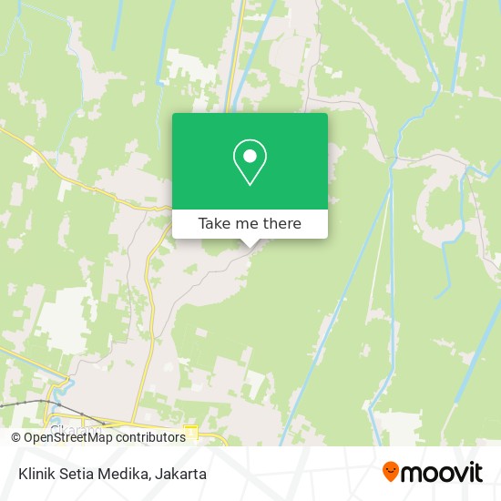 Klinik Setia Medika map