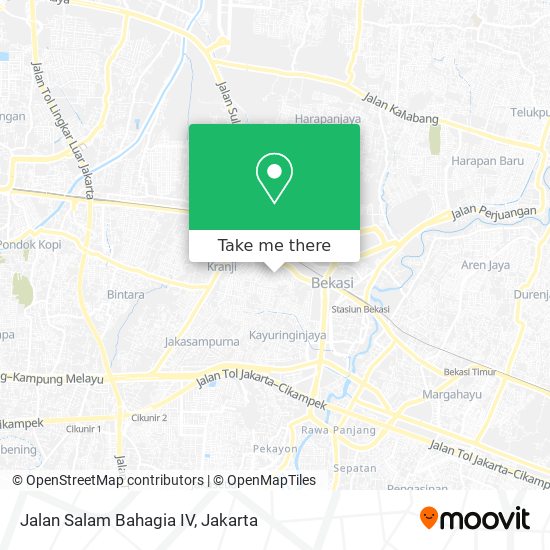 Jalan Salam Bahagia IV map