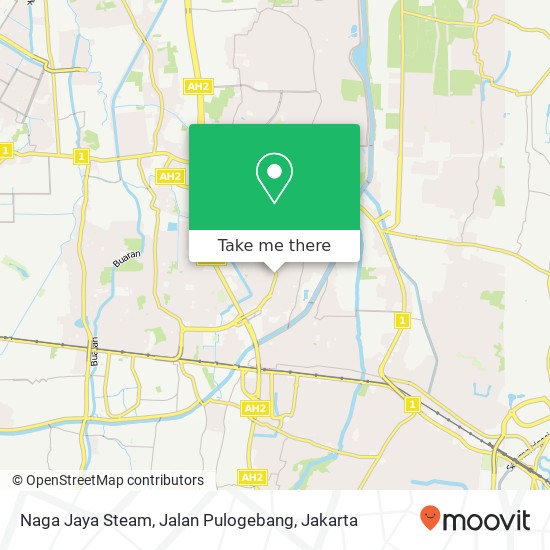 Naga Jaya Steam, Jalan Pulogebang map