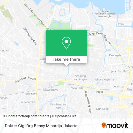 Dokter Gigi Drg Benny Mihardja map