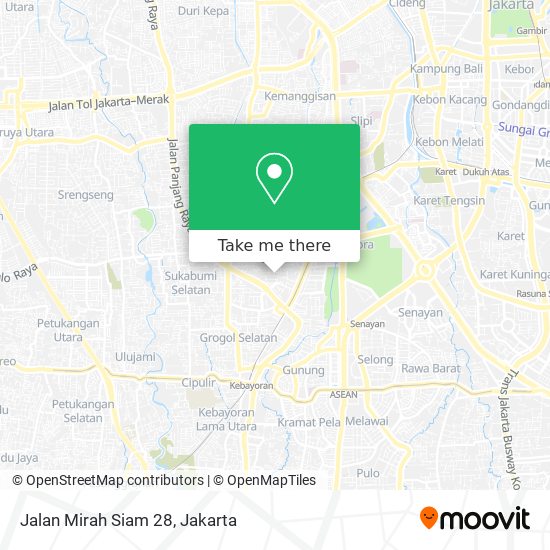 Jalan Mirah Siam 28 map