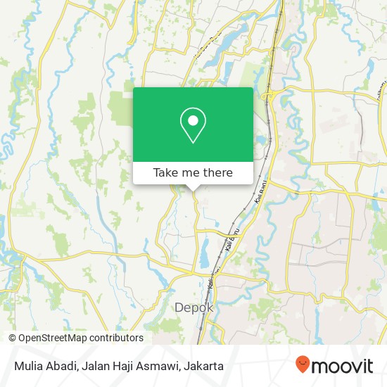 Mulia Abadi, Jalan Haji Asmawi map