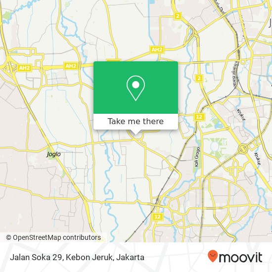 Jalan Soka 29, Kebon Jeruk map