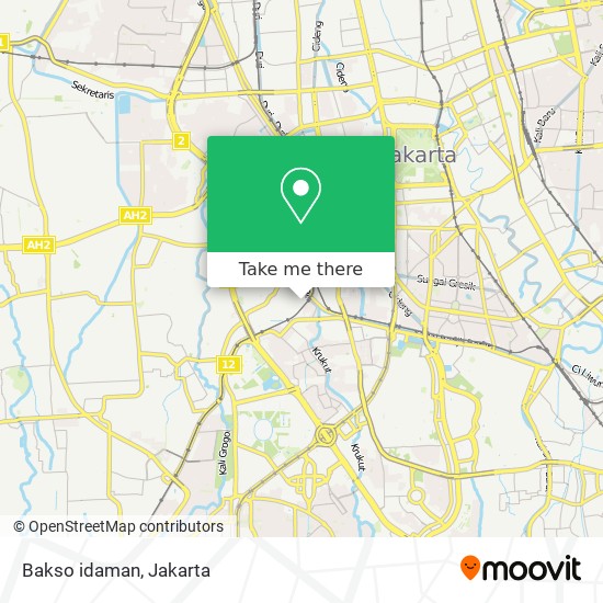 Bakso idaman map