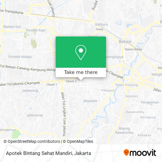 Apotek Bintang Sehat Mandiri map