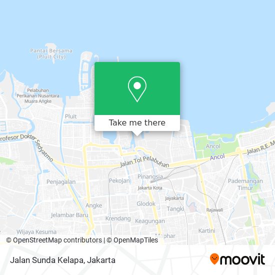 Jalan Sunda Kelapa map