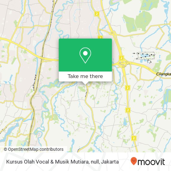 Kursus Olah Vocal & Musik Mutiara, null map