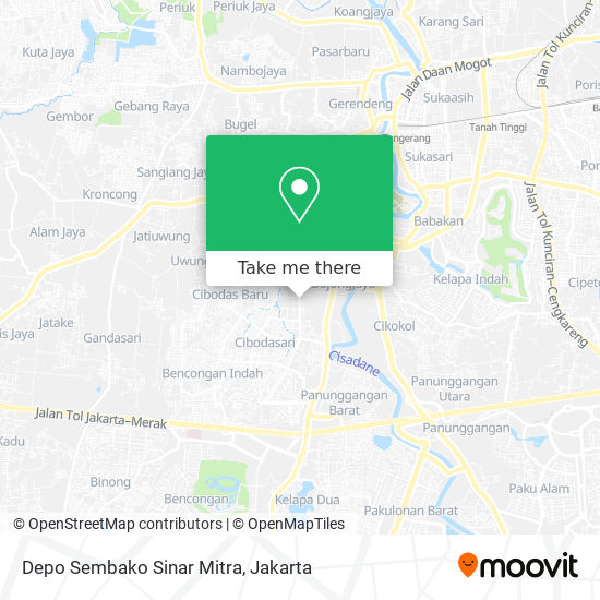 Depo Sembako Sinar Mitra map