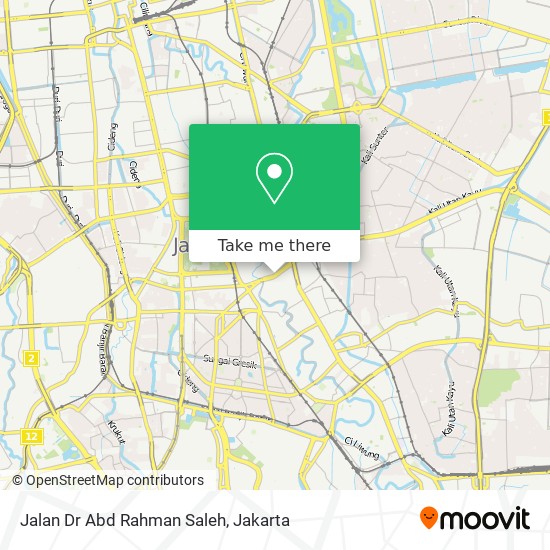 Jalan Dr Abd Rahman Saleh map