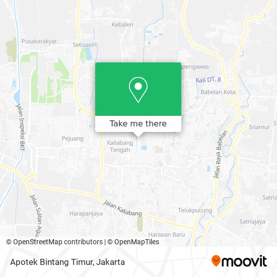 Apotek Bintang Timur map