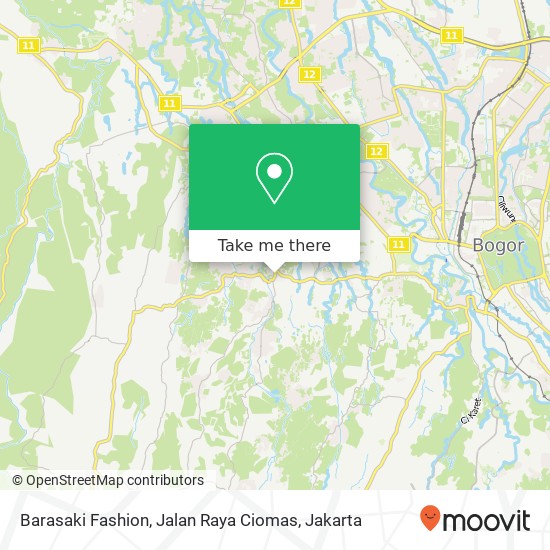 Barasaki Fashion, Jalan Raya Ciomas map