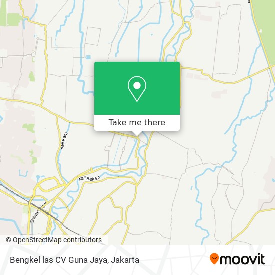 Bengkel las CV Guna Jaya map