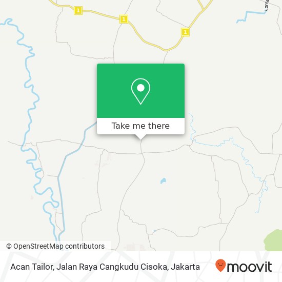Acan Tailor, Jalan Raya Cangkudu Cisoka map