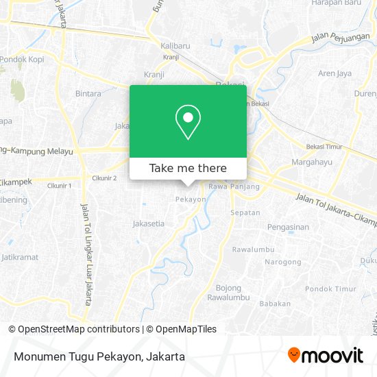 Monumen Tugu Pekayon map