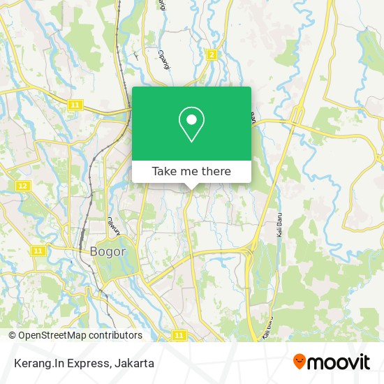 Kerang.In Express map