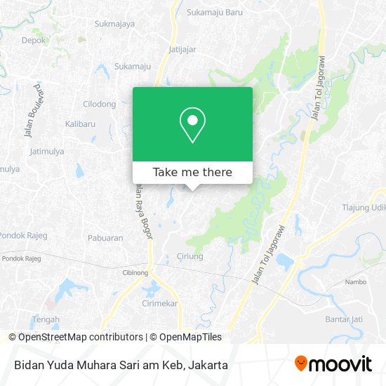 Bidan Yuda Muhara Sari am Keb map